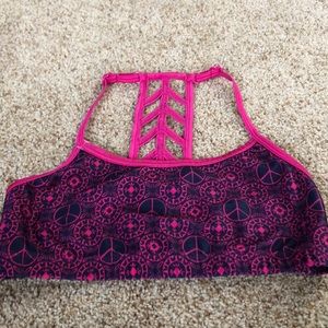 Justice sports bra